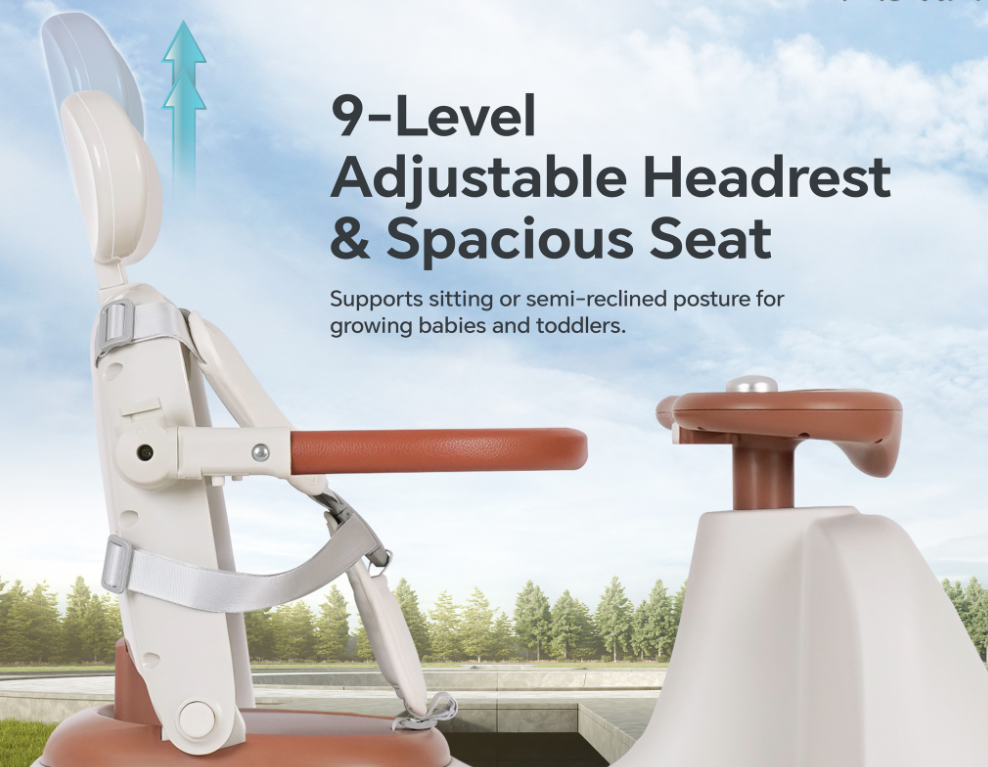 3-in-1 Ride-On Car & Rocker with Push Handle 🚗🌟