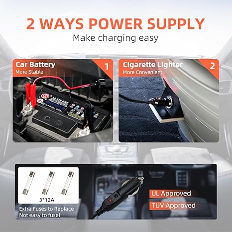 All-in-One Electric Car Jack Kit 🚗💪⚡ - 5-Ton Lift, Impact Wrench & Air Pump