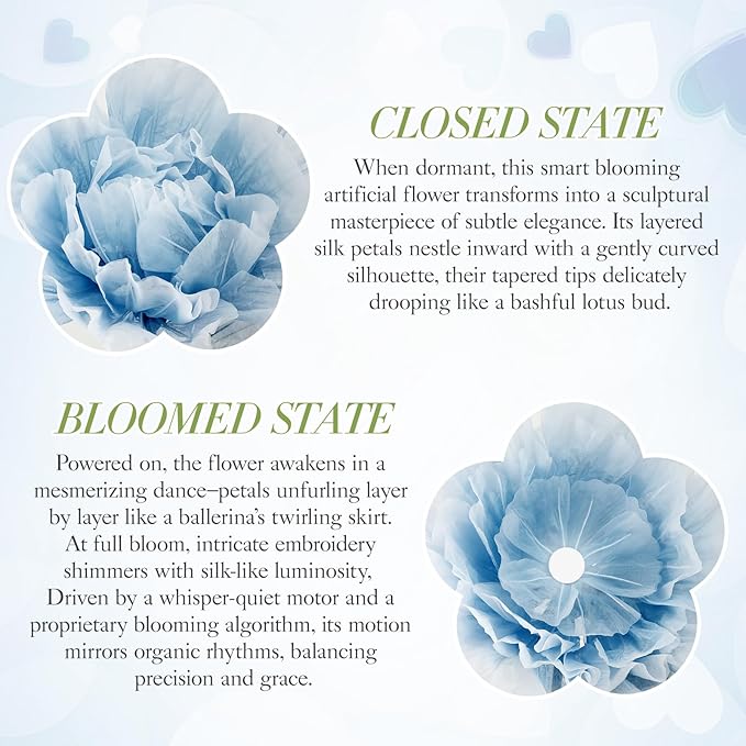 Magic Blooming Flower with Lights - Automatic Opening LED Flower for Home & Events ✨